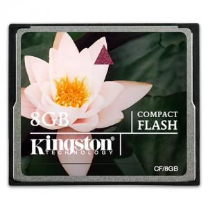 Compact Flash Card Kingston 8GB CF/8GB