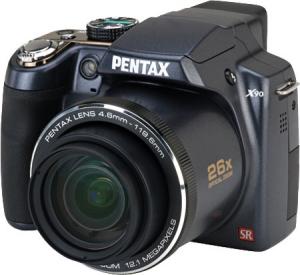 Pentax Optio X 90 Negru + CADOU: SD Card Kingmax 2GB
