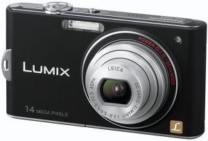 Panasonic Lumix DMC-FX66 Negru + CADOU: SD Card Kingmax 2GB