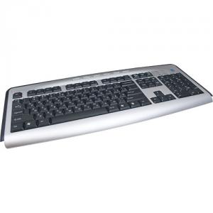 Tastatura A4tech PSII KL-23M Negru-Argintiu