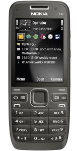 Telefon Nokia E52 Navi Negru