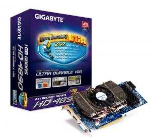 Placa video Gigabyte ATi HD4890 1 GB GV-R489OC-1GD