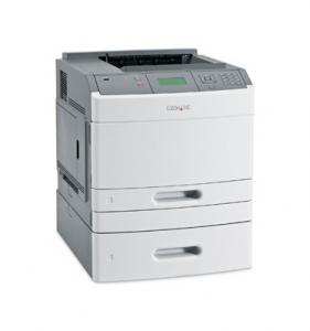 Imprimanta Lexmark T650DTN Alb/Gri