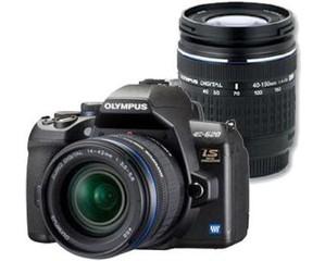 Olympus E 620 DZ-Kit Negru + Obiectiv 14-42 mm + Obiectiv 40-150 mm incl. HLD-5