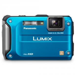 Panasonic Lumix DMC-FT3 Albastru + CADOU: SD Card Kingmax 2GB