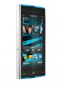 Telefon Nokia X6 Alb-Albastru
