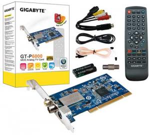 Tv tuner gigabyte gt p6000