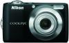 Nikon coolpix l 22 negru + cadou: sd card kingmax 2gb