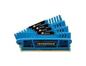 Memorie Corsair DDR3 16GB/1600 (4*4GB) Vengeance CL9-9-9-24 Blue Heatspreader CMZ16GX3M4A1600C9B