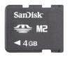 Memory Stick Micro M2 4gb Sandisk Sdmsm2 - 4096