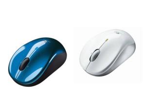 Mouse Logitech Cordless Nb Laser V470 White 910-000301