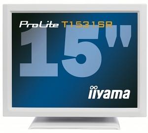 Monitor IIYAMA 15 PL T1531SR-W1 TouchScreen Alb