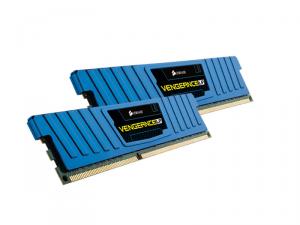 Memorie Corsair DDR3 8GB/1600MHz (2*4GB) Vengeance CL9-9-9-24 Low Profile Blue Heatspreader CML8GX3M2A1600C9B
