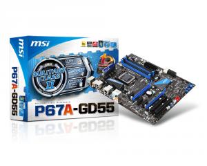 Placa de baza MSI P67A-GD55