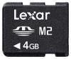 Memory stick micro m2 lexar 4 gb lmsm4gbacna