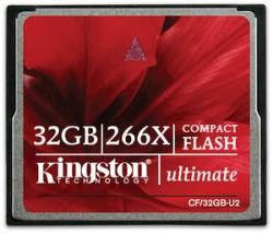 Compact Flash Card Kingston Ultimate 266x 32 GB CF/32GB-U2