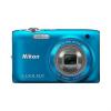 Nikon coolpix s3100 albastru + card