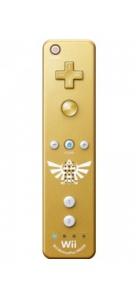 Nintendo Zelda Skyward Sword, Telecomanda Plus Gold Wii