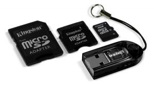 Micro-sd Card 4gb Kingston Sdhc Mbly/4gb Multi-kit