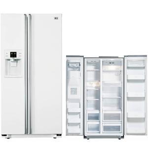 Frigider side by side LG GR-L227YVQA