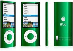 IPod Apple nano verde 8GB 5. Generation