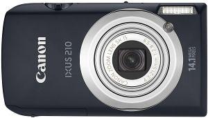 Canon Digital IXUS 210 Black + CADOU: SD Card Kingmax 2GB