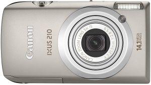 Canon Digital IXUS 210 Silver + CADOU: SD Card Kingmax 2GB