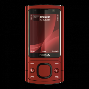 Telefon Nokia 6700 slide Rosu