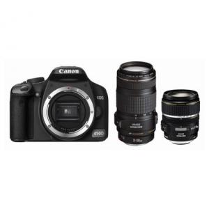 Canon EOS 450 D Kit + 17-85 mm + 70-300 mm IS ES/P
