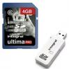 SD Card Integral 4 GB SDHC CL6 + Adaptor USB UltimaPro