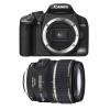 Canon eos 450 d kit + obiectiv 17-85 mm is negru