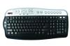 Tastatura RPC PSII  RPC-KMV-8102BS Negru-Argintiu