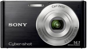 Sony DSC-W 320 Negru + CADOU: SD Card Kingmax 2GB