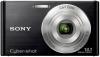 Sony dsc-w 320 negru + cadou: sd card kingmax