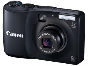Canon PowerShot A 1200 Negru + CADOU: SD Card Kingmax 2GB