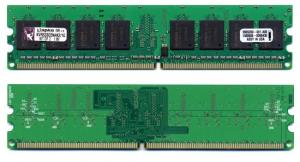 DIMM 1GB DDR2 PC4200 KINGSTON (KIT X 2) KVR533D2N4K2/1G