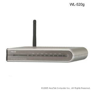 Wireless router asus wl 520gc