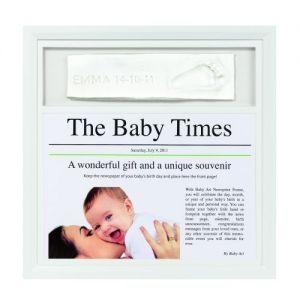 Newsprint Frame alb/negru - Baby Art