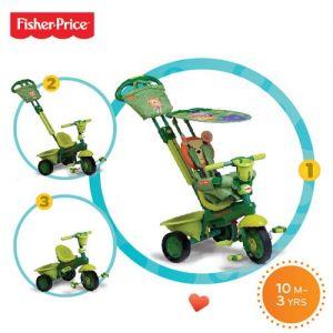 Tricicleta 3 in 1 Royal Verde - Fisher price
