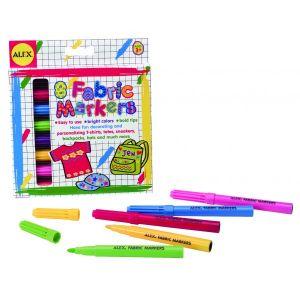 Carioci pentru desene pe materiale textile - Alex Toys