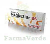 Complex Magneziu cu B6 30 comprimate Sun Viro Pharma