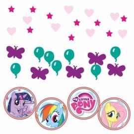 3 Pungi Confetti metalizate colorate My Little Pony Rainbow