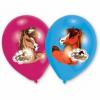8 baloane latex horses imprimeu color 26cm