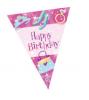 Banner stegulete plastic princess party