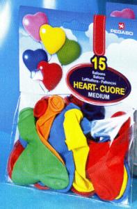 10 baloane INIMA culori asortate