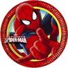 8 farfurii carton 23 cm ultimate spiderman