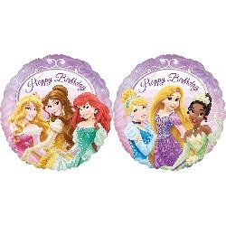 Balon folie metalizata 45cm Princess Happy Birthday