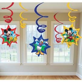 6 Spirale decorative petreceri Mickey Mouse Star