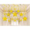 30 Spirale decorative pentru agatat Gold Star