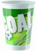 8 Pahare plastic 200ml GOAL Green PARTY